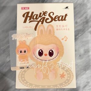 *SOLD* 100% Authentic Popmart Labubu Have A Seat. Baba